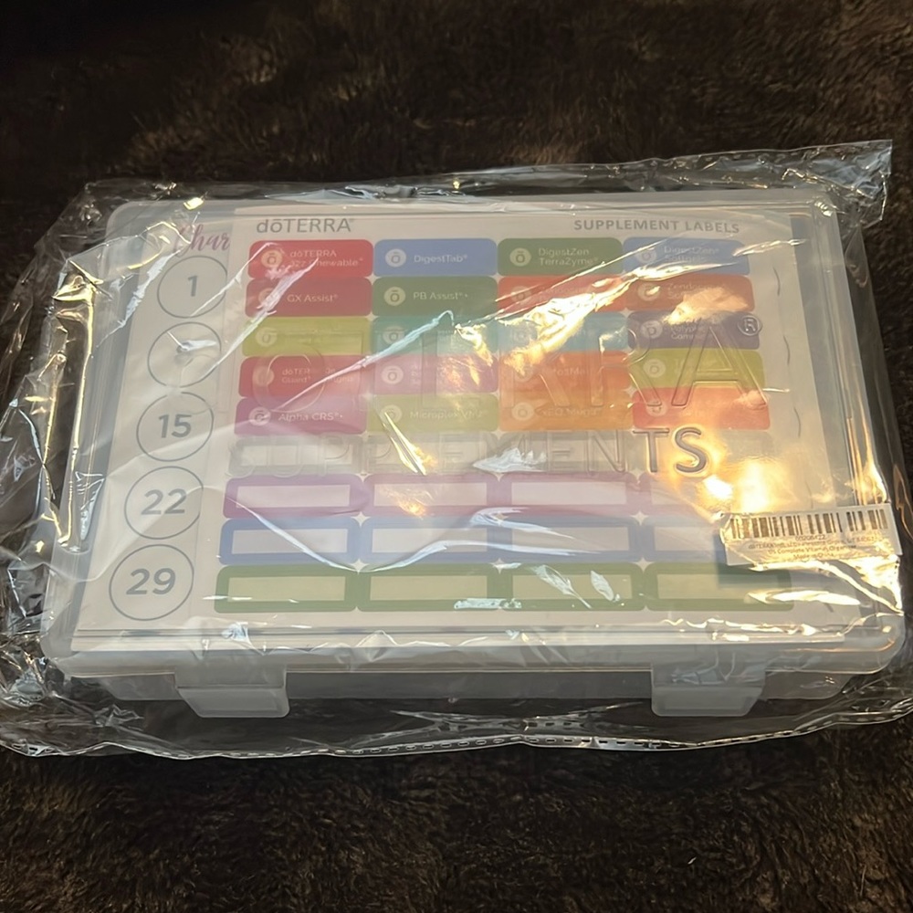 NWOT - 💜DoTERRA Supplement Holder💜 Brand New Never Opened
